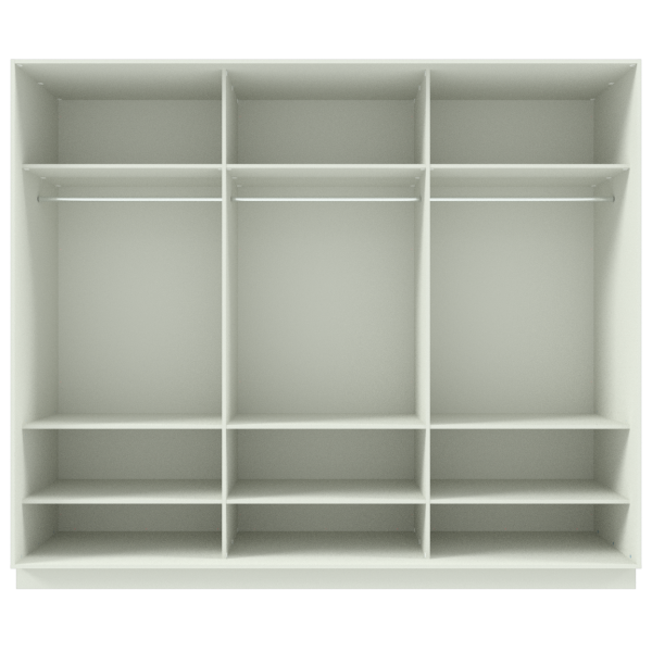 Garderoob Riidekapp Valge Kolme Liuguksega Peegeluksega Garderoob Riidekapp Valge Kolme Liuguksega Peegeluksega