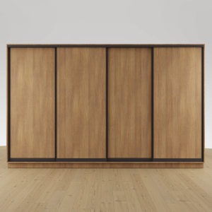 Garderoob Nelja Liuguksega Pähkel Parona Nelja Pesukorviga Nelja Jalatsikorviga