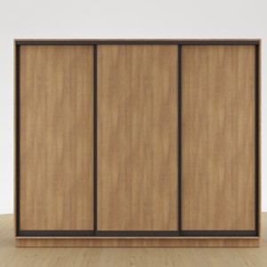 Garderoob Kolme Liuguksega Pähkel Parona Nelja Pesukorviga