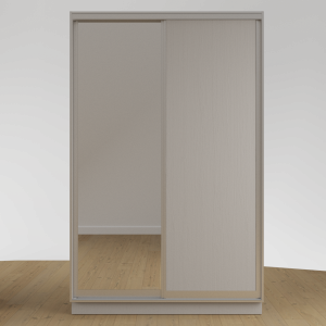 Riidekapp Garderoob Kahe Liuguksega Kasmiir Hall Peegeluksega