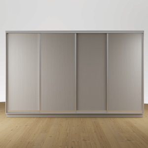 Garderoob Nelja Liuguksega Kasmiir Hall Nelja Pesukorviga Nelja Jalatsikorviga.