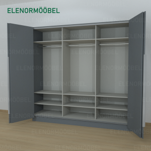 Riidekapp Garderoob Kahe Voldikuksega Monument Hall