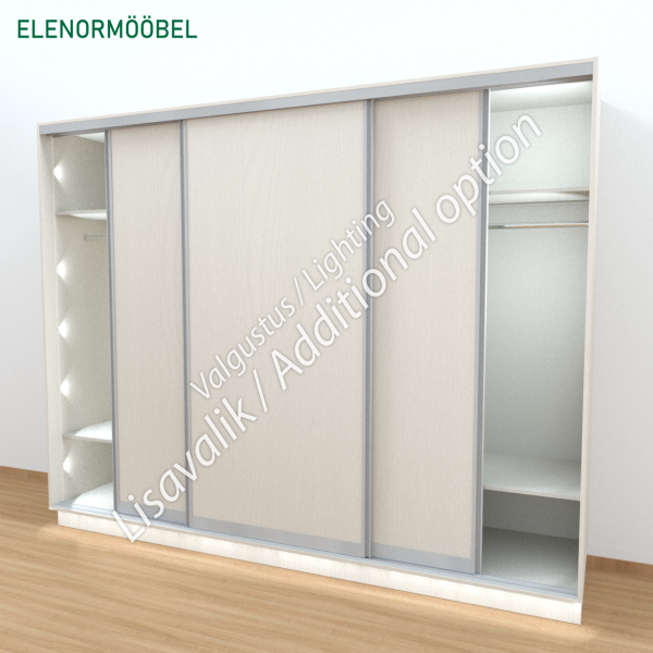 Garderoob Kolme Liuguksega Kasmiir Hall Garderoob Kolme Liuguksega Kasmiir Hall