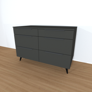 Kummut kuue sahtliga Must