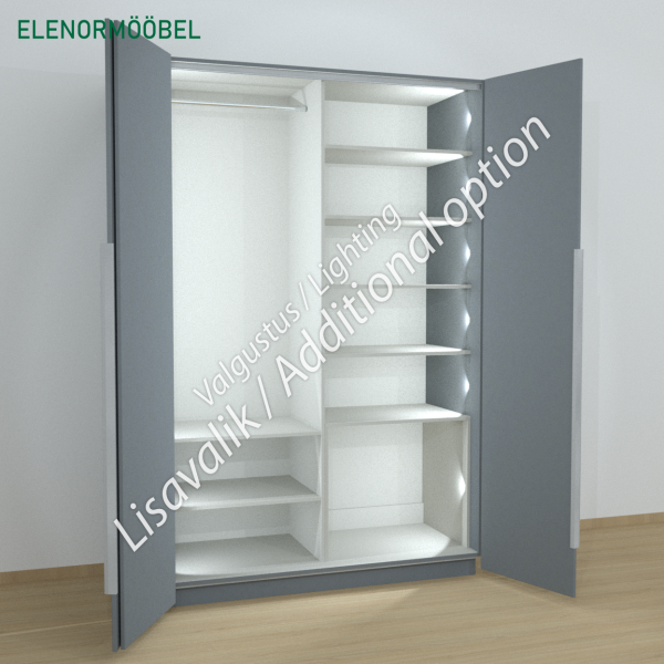 Riidekapp Garderoob Voldikuksega Kahe Pesukorviga Kahe Jalatsiorviga Paremal Monument Hall